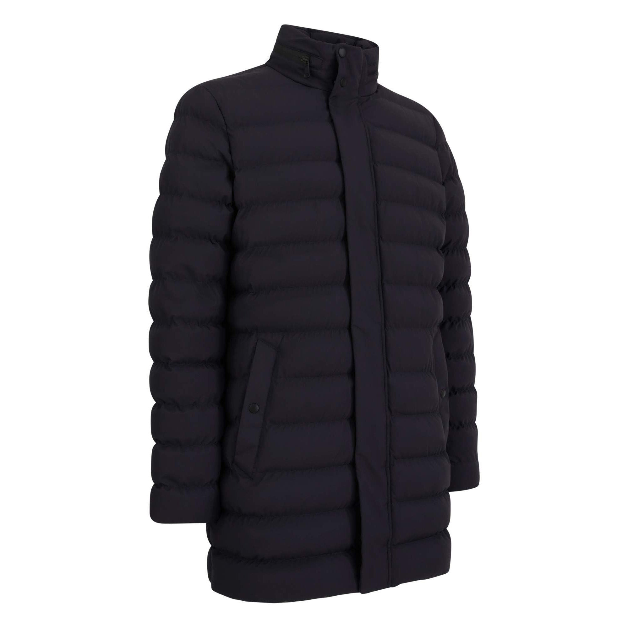 Geox Veste Matelassée Respirante Bleu Nuit Homme