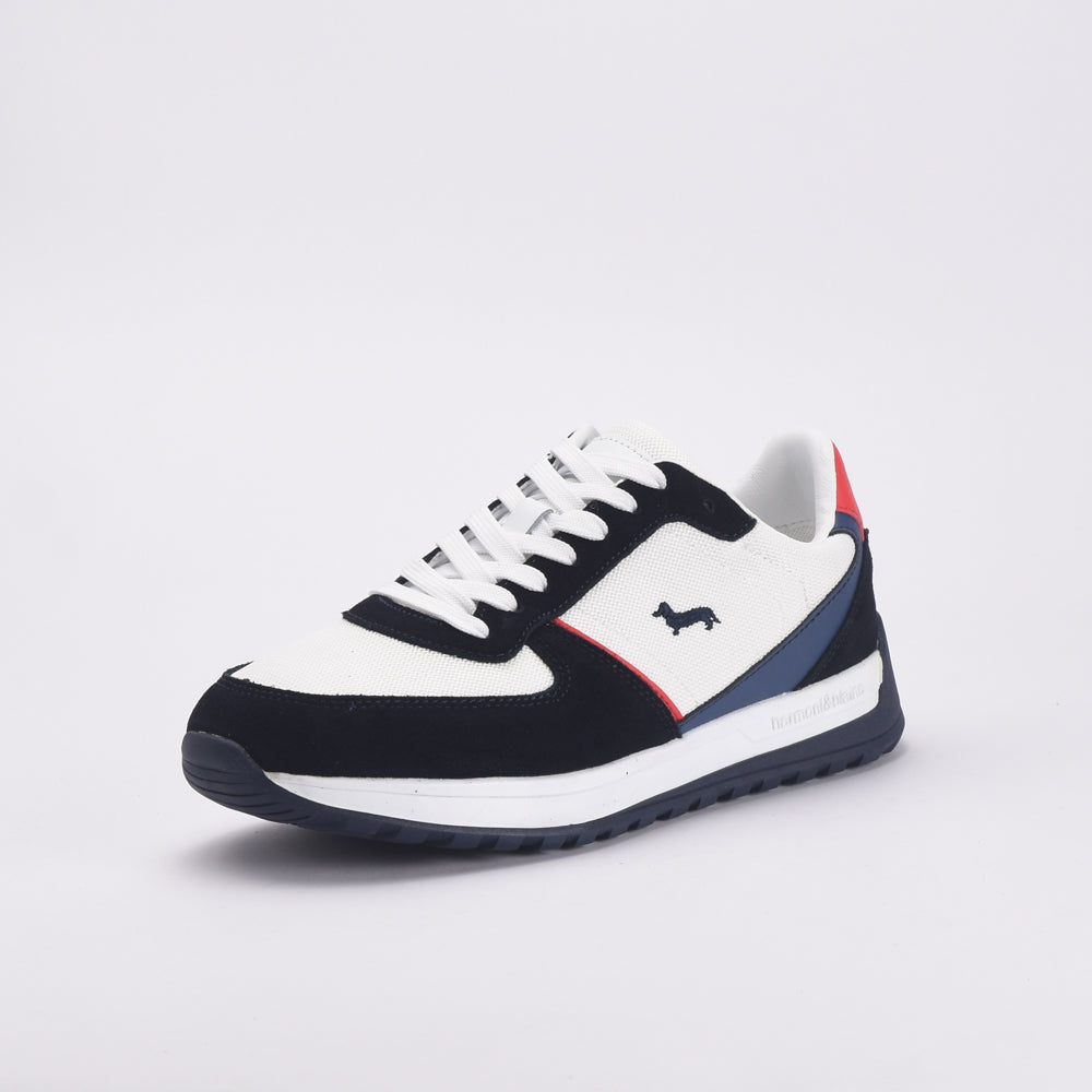 Harmont & Blaine Baskets Casual en Mesh et Daim Homme