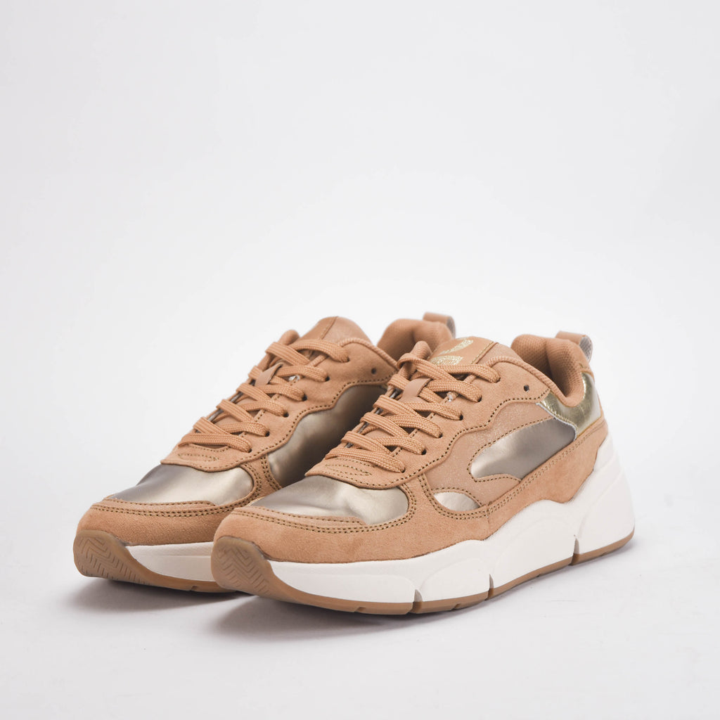 Safety Jogger Baskets Lifestyle Beige et Or Femme