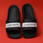 Lacoste Claquettes Logo Contrasté Homme