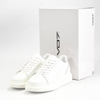 VO7 Baskets Basses Minimalistes Blanc Femme