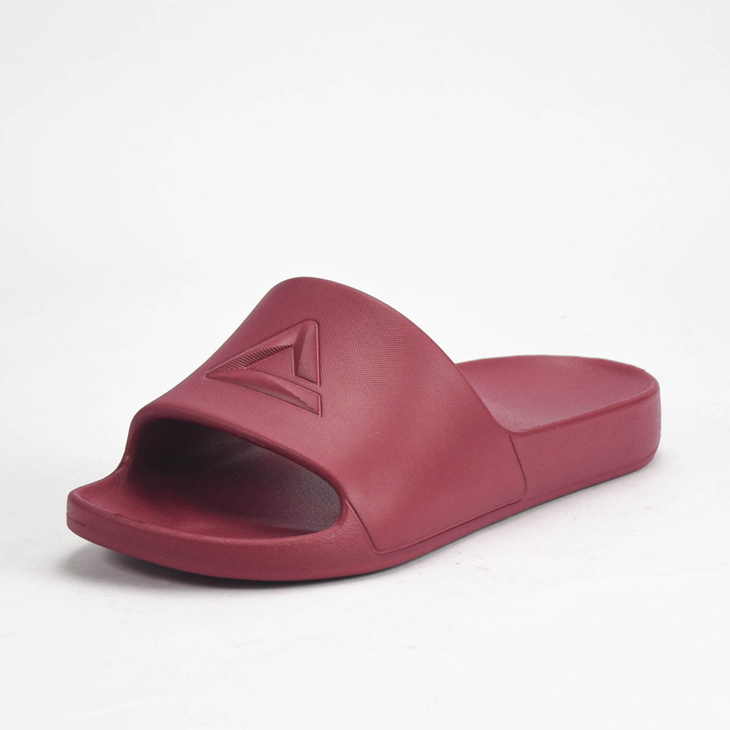 Peak Claquettes Slippers Confortables Bordeaux Homme