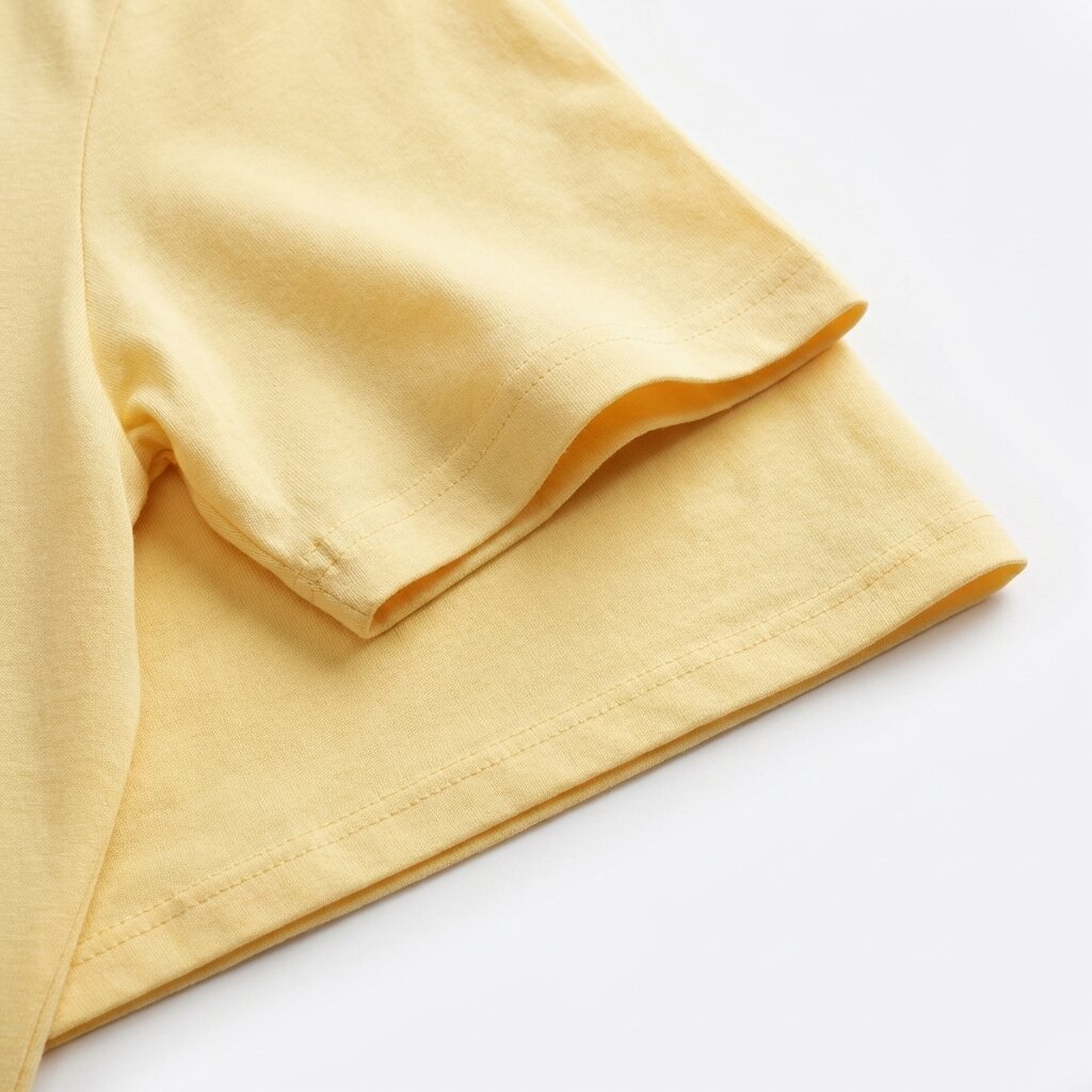 Kimland T-shirt Jaune Logo Feuille Homme