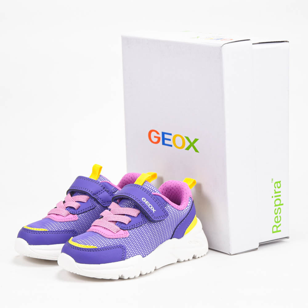 Geox Baskets Respirantes Enfant Violet