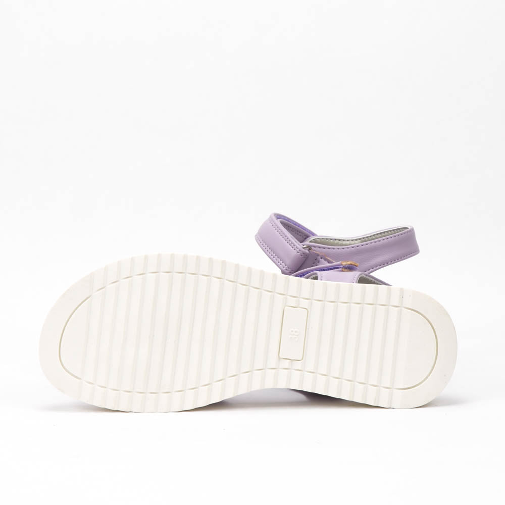 Kimland Sandales Femme Confortables Violettes