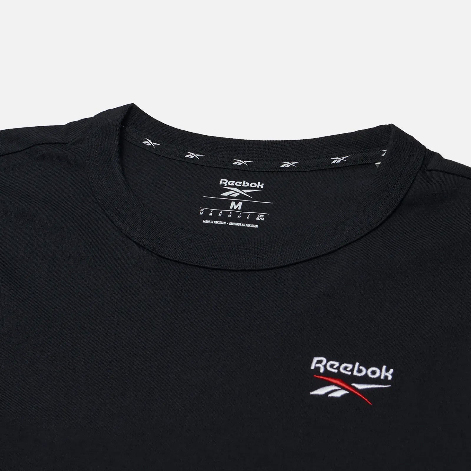 Reebok T-shirt Manches Longues Logo Homme
