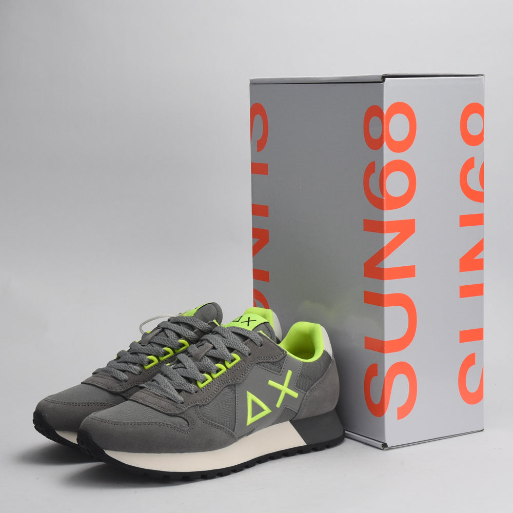BASKET SUN68 JAKI FLUO 34 GRIGIO MEDIO﻿ 1