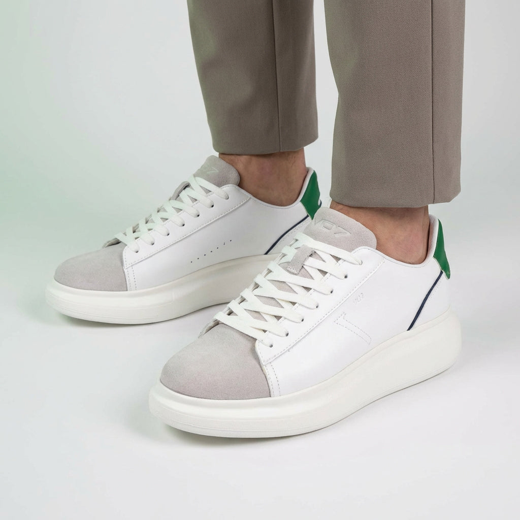 VO7 Baskets Basses Design Épuré Homme