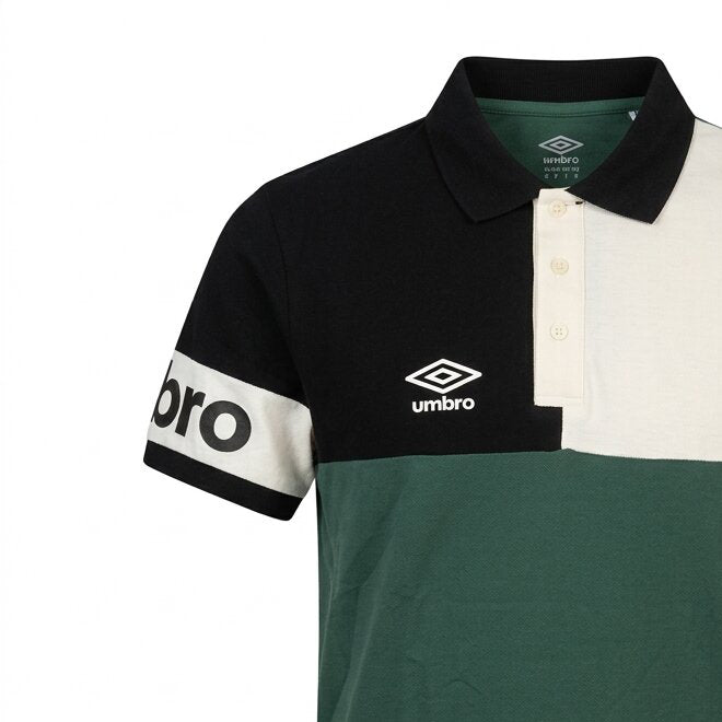Umbro Polo Tricolore Style Sportif Homme