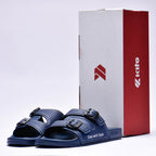 Kito Claquettes Double Boucle Confortables Homme