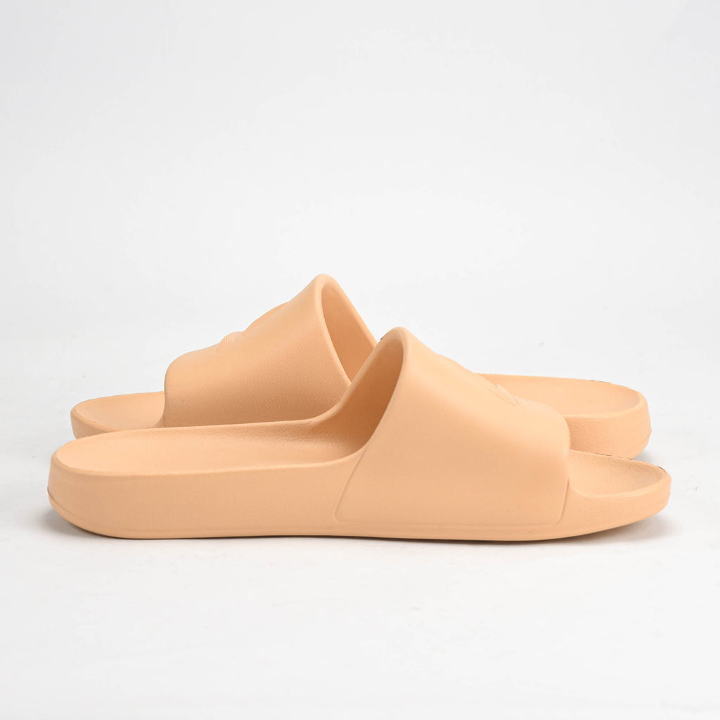 Peak Claquettes Confortables Beige Unisexe
