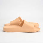 Peak Claquettes Confortables Beige Unisexe