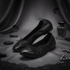 André Ballerines en Cuir Confortables Femme