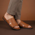 VO7 Mules Décontractées Élégantes Marron Homme