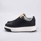 Kimland Baskets Plateforme Élégantes Noir Femme
