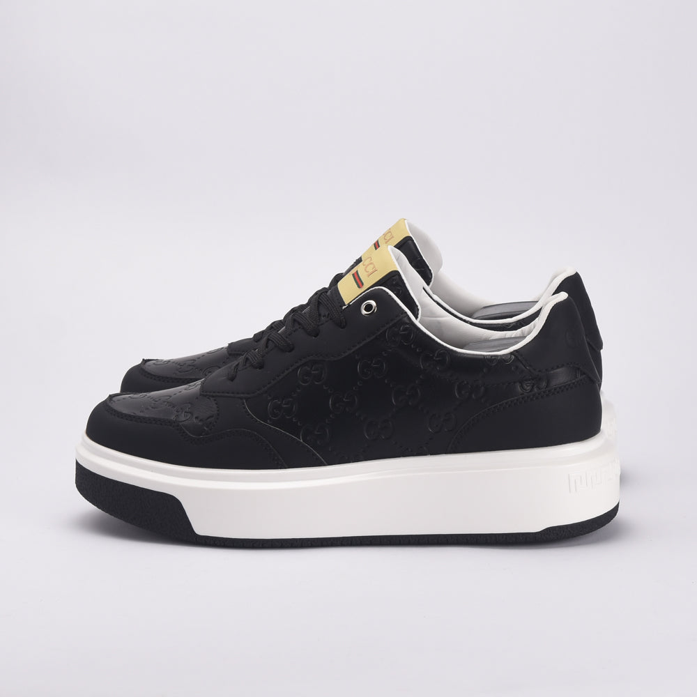Kimland Baskets Plateforme Élégantes Noir Femme