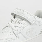 Champion Baskets Basses Blanches à Velcro Enfant