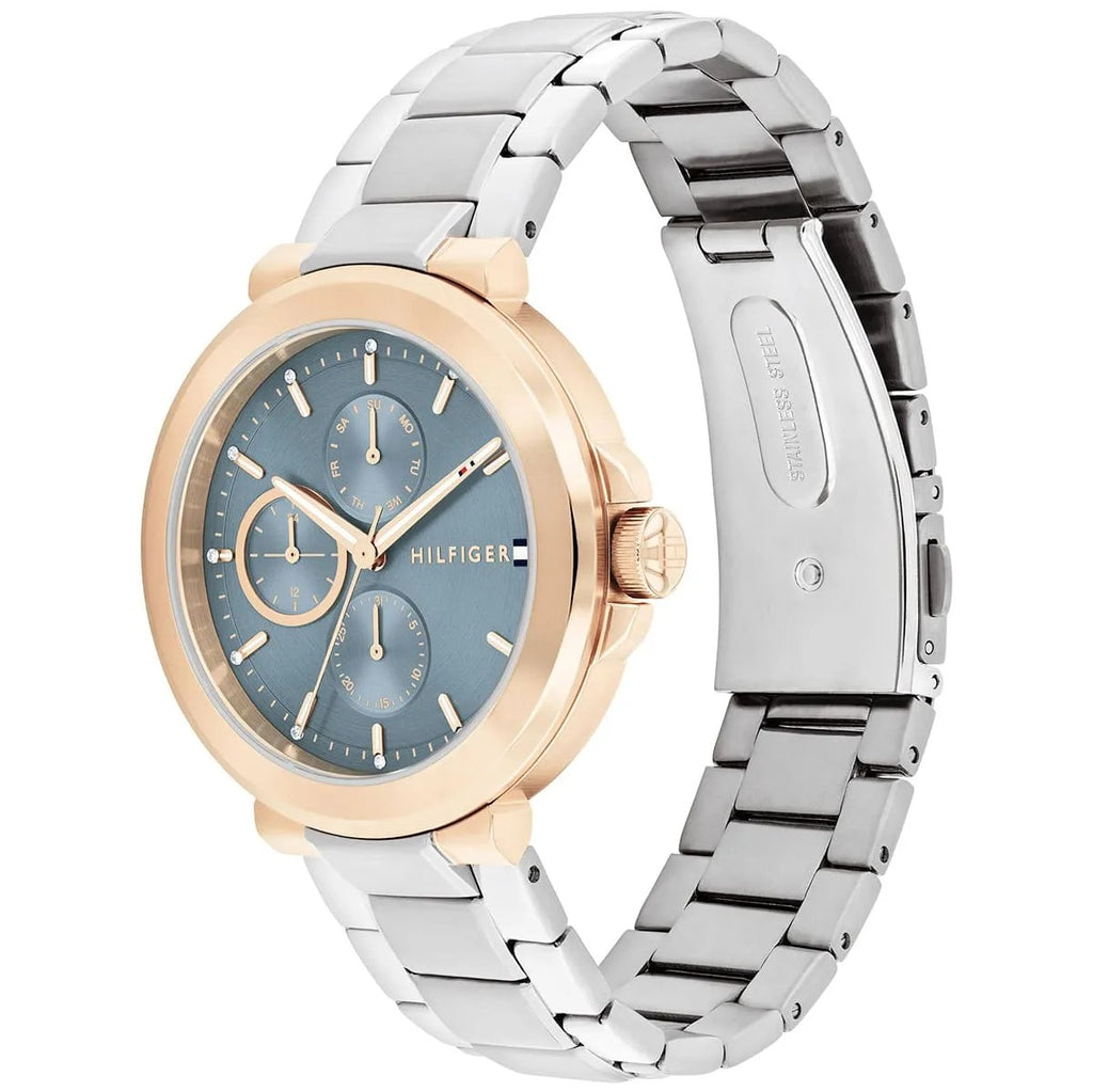 Tommy Hilfiger Montre Élégante Bicolore Femme