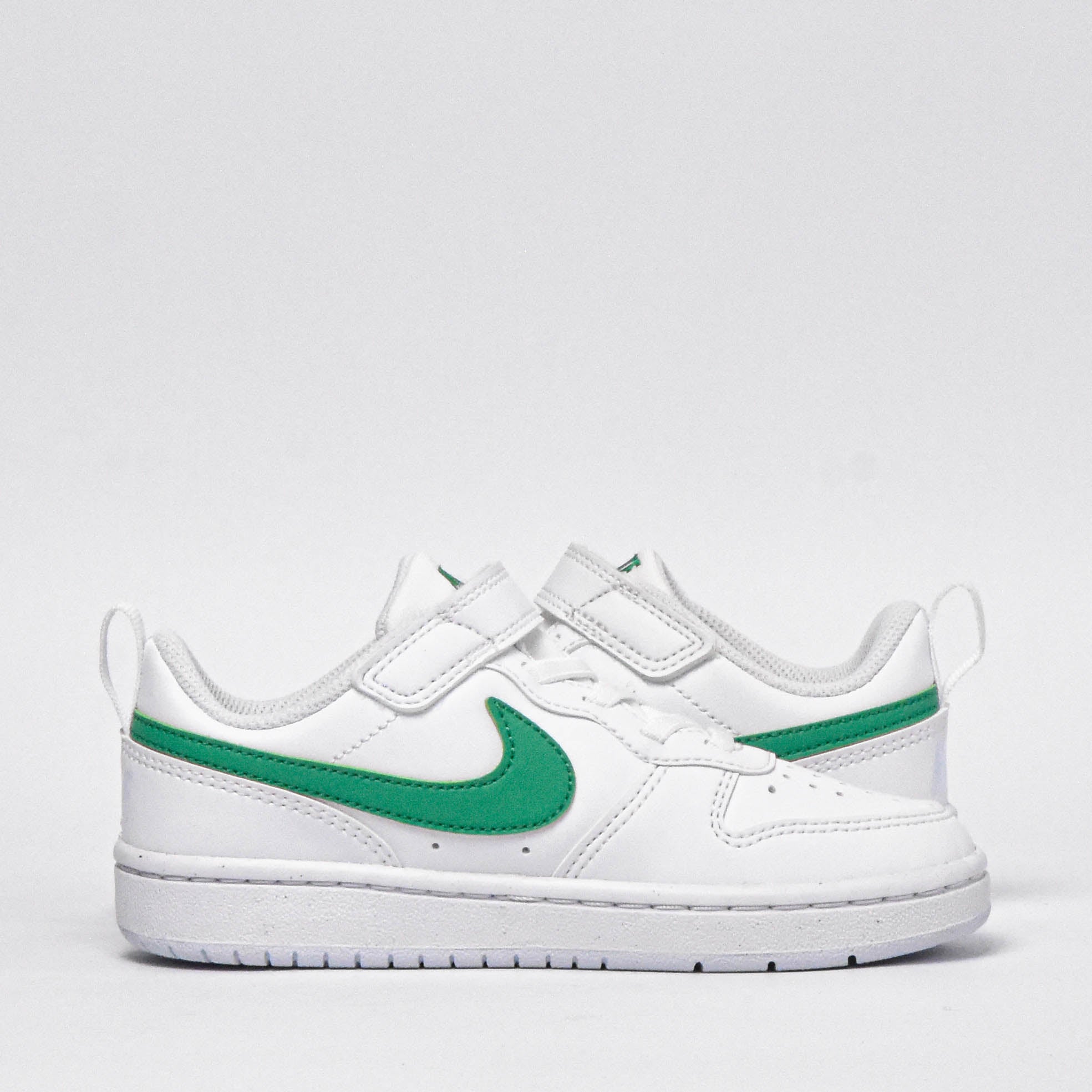 Nike Court Borough Baskets Enfant Confortables Blanc et Vert