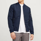 Jack & Jones Blouson Bomber Jomer Bleu Nuit Homme