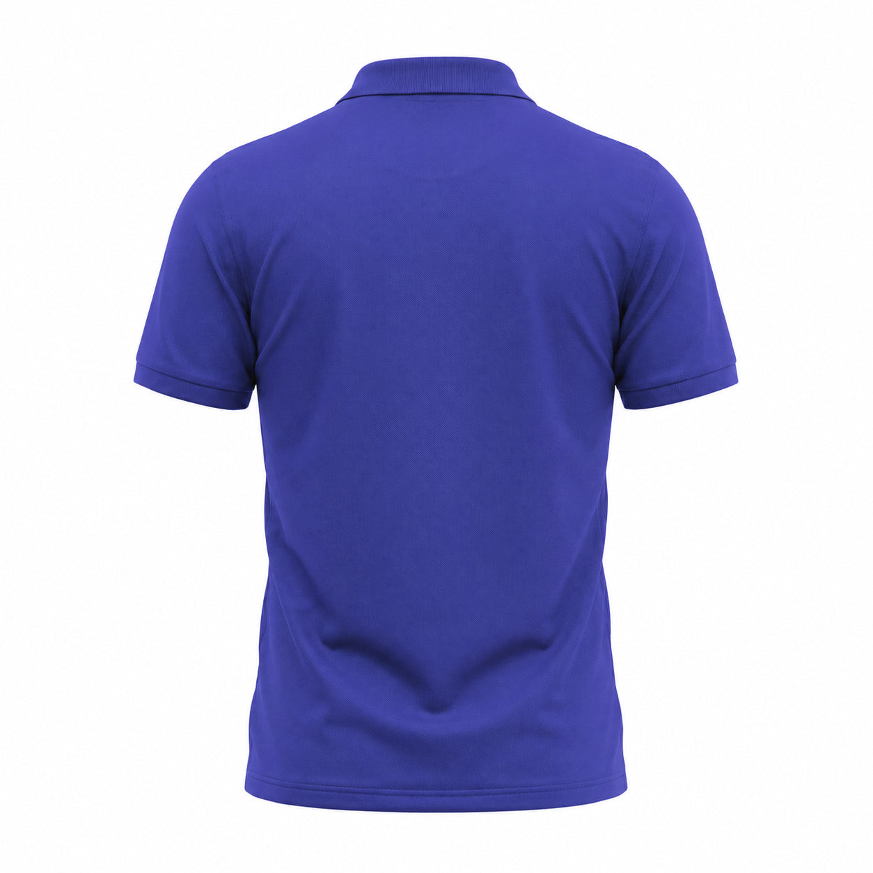Depart Polo Homme Bleu Coupe Classique