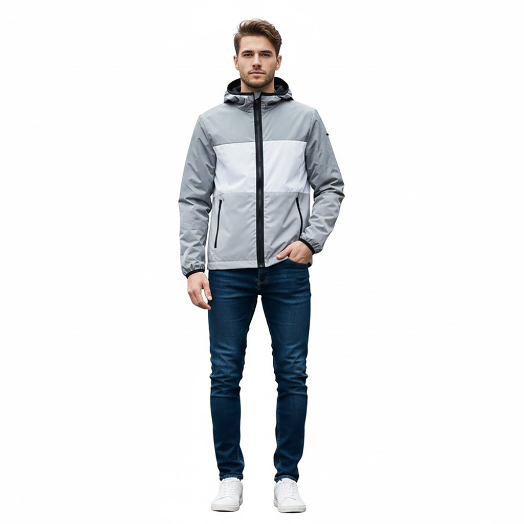 Geox Coupe-vent Grecale Respirant à Capuche Homme