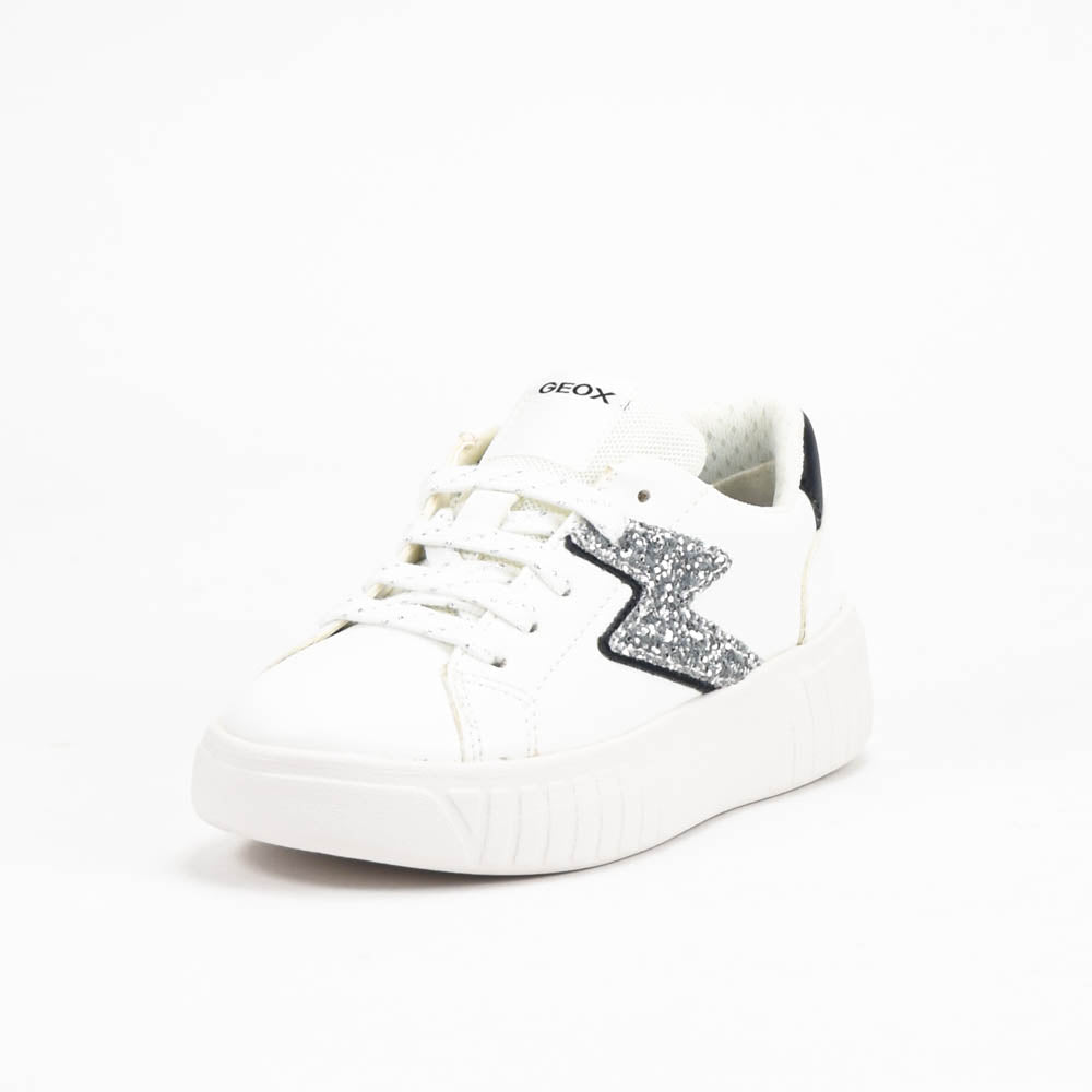 Geox Baskets Basses à Paillettes Confortables Fille
