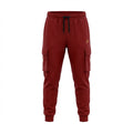 DEPART Pantalon Jogging Cargo Slim Bordeaux Homme