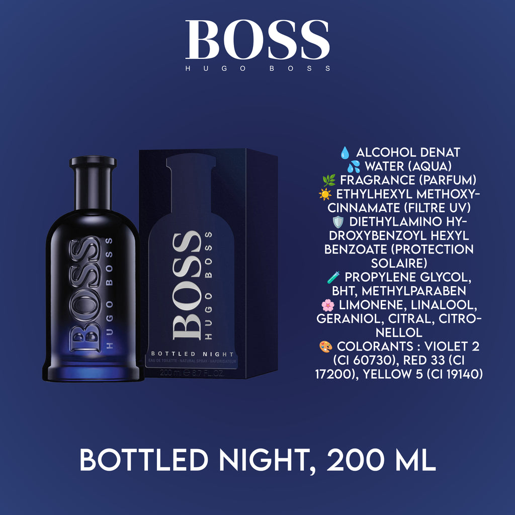 Hugo Boss Bottled Night Eau de Toilette Parfum Homme