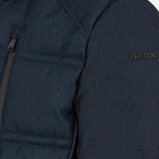 Geox Doudoune Chaude et Respirante Bleu Marine Homme