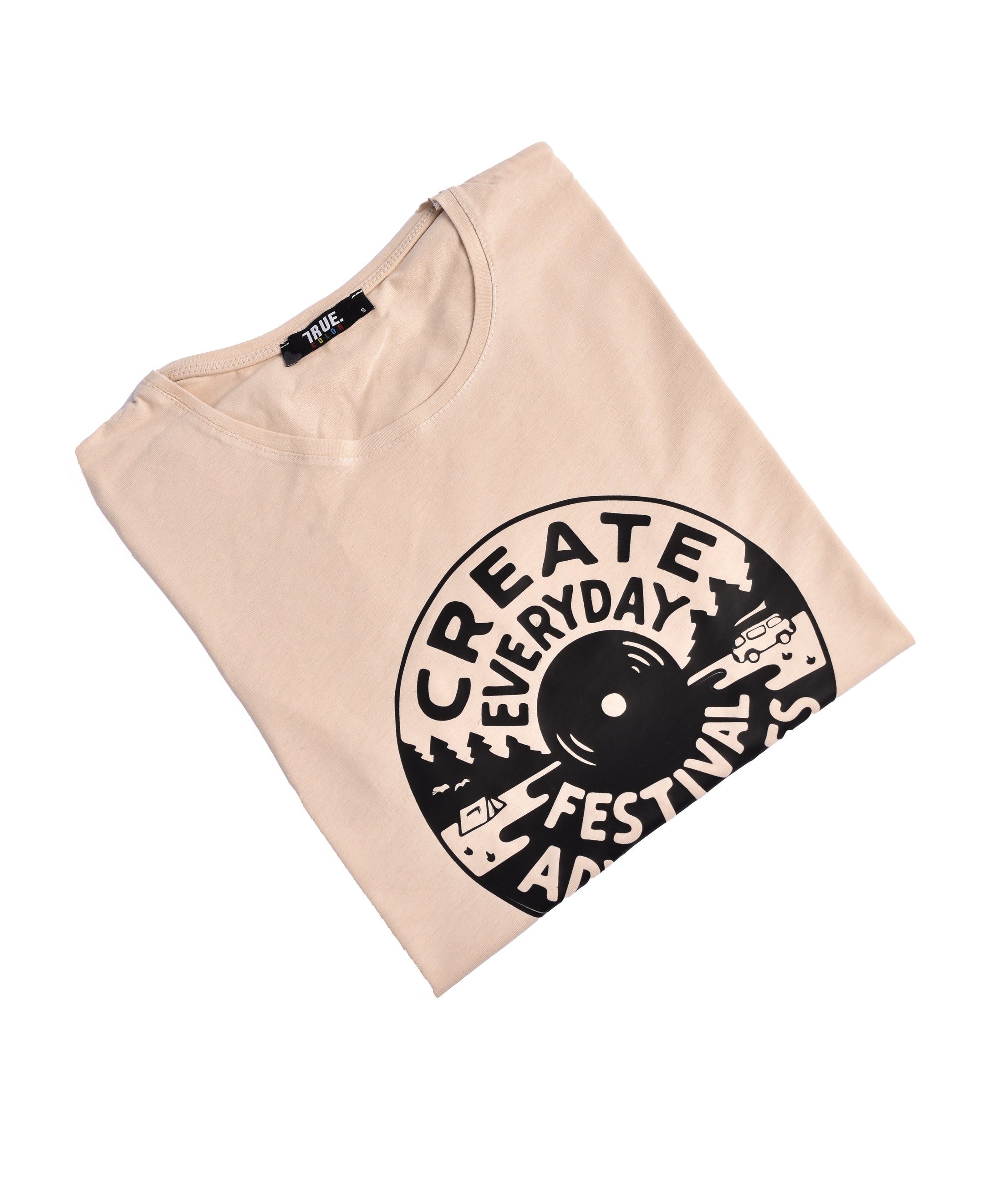 T-shirt BEIGE * CREATE VERYDAY *