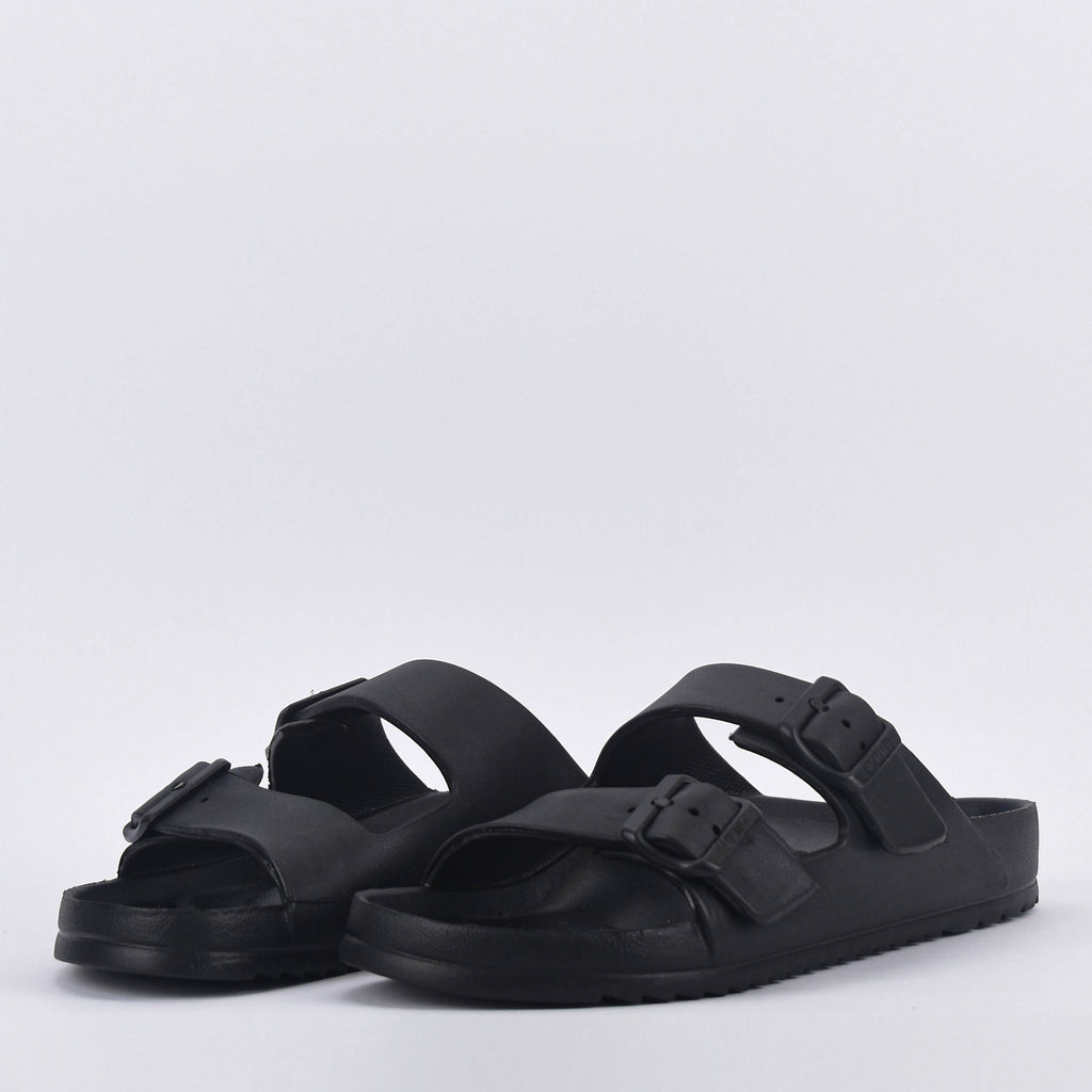Kito Sandales à Boucles Confortables Noir Unisexe