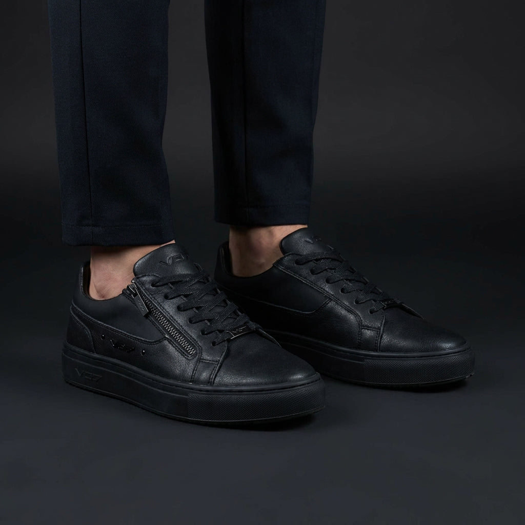 VO7 Baskets Urbaines Élégantes Noir Homme