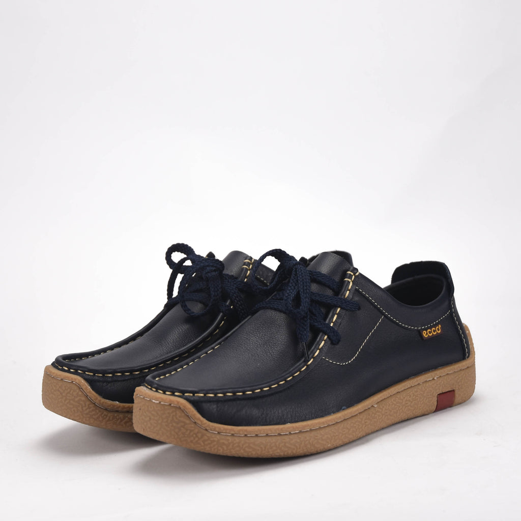 ECCO Mocassins Casual en Cuir Souple Homme