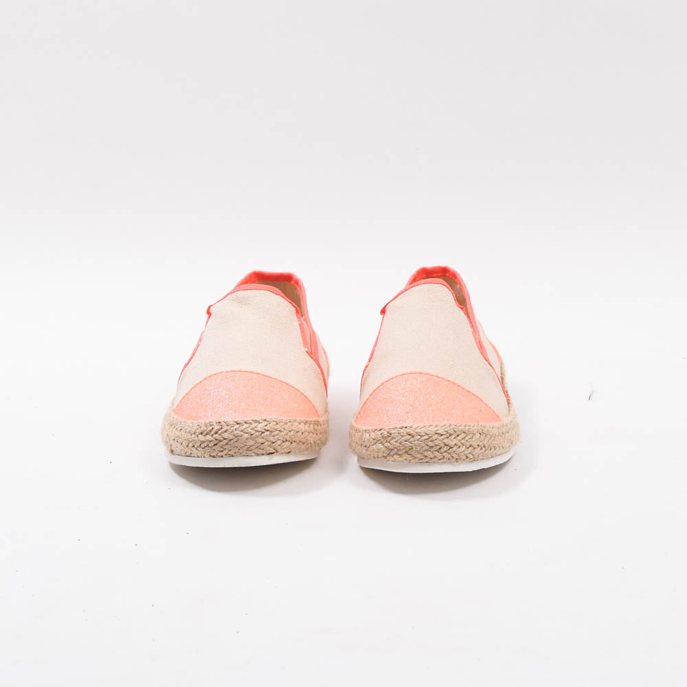 André Espadrilles Toile Pailletée Femme