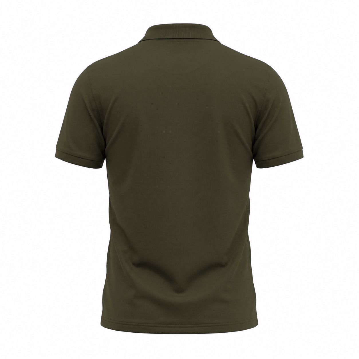 Départ Polo Homme Kaki Élégant et Confortable