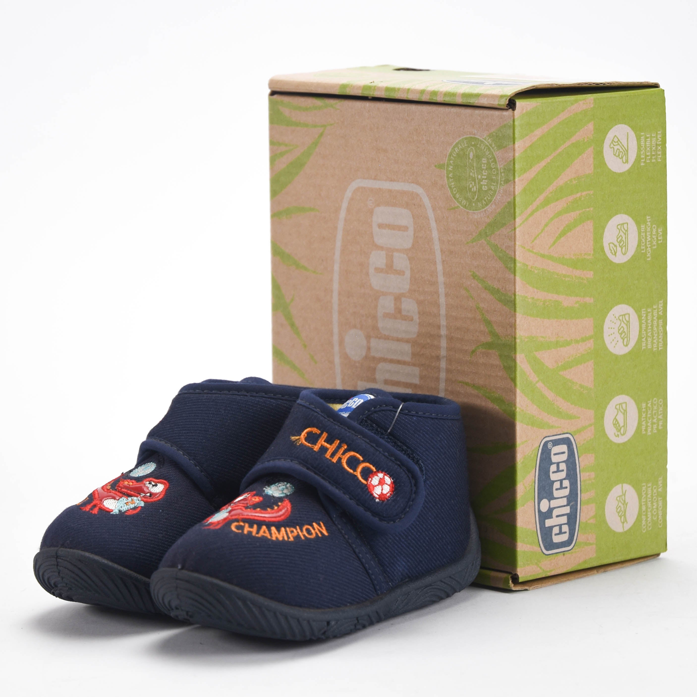 Chicco Chaussons Souples Respirants Enfant