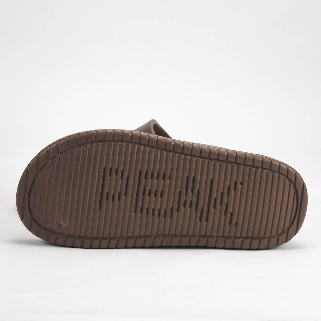 Peak Claquettes Slippers Confortables Marron Homme