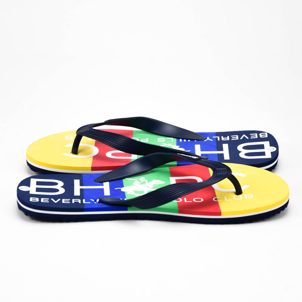 Beverly Hills Polo Club Claquettes Multicolores Confortables Homme