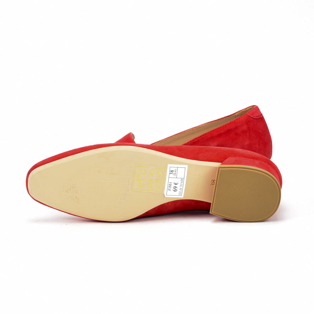 André Mocassins Femme Jubba Élégants Rouge