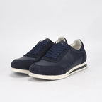 Brunello Cucinelli Baskets Cuir et Daim Élégantes Homme