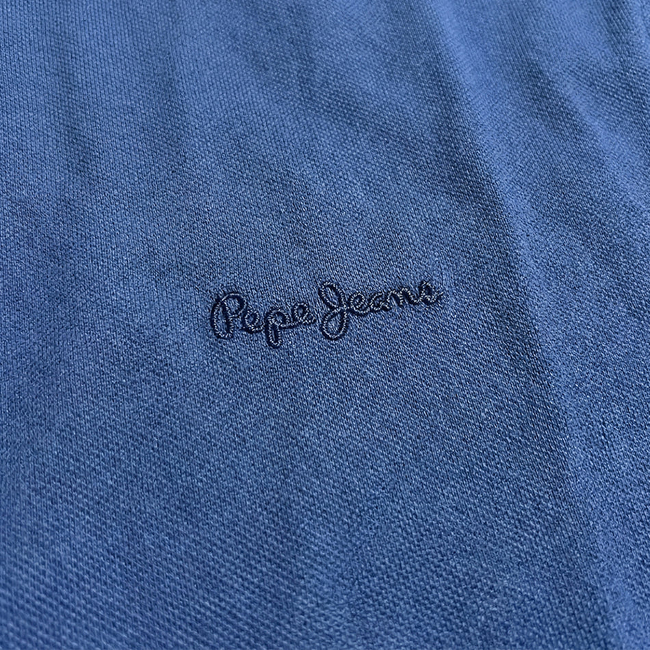 Pepe Jeans T-shirt Col Rond Bleu Homme