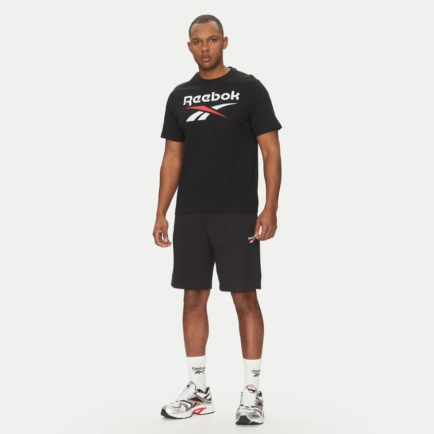 Reebok T-Shirt Logo Classique Noir Homme