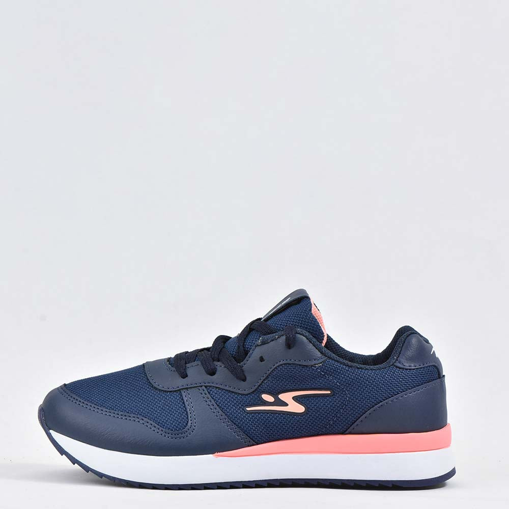 Adrun Baskets Sneakers Confortables Femme Bleu