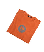 T-shirt Orange Logo Gris True Color Homme