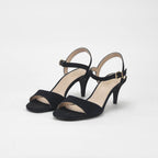 André Sandales à Talons Élégantes Noir Femme