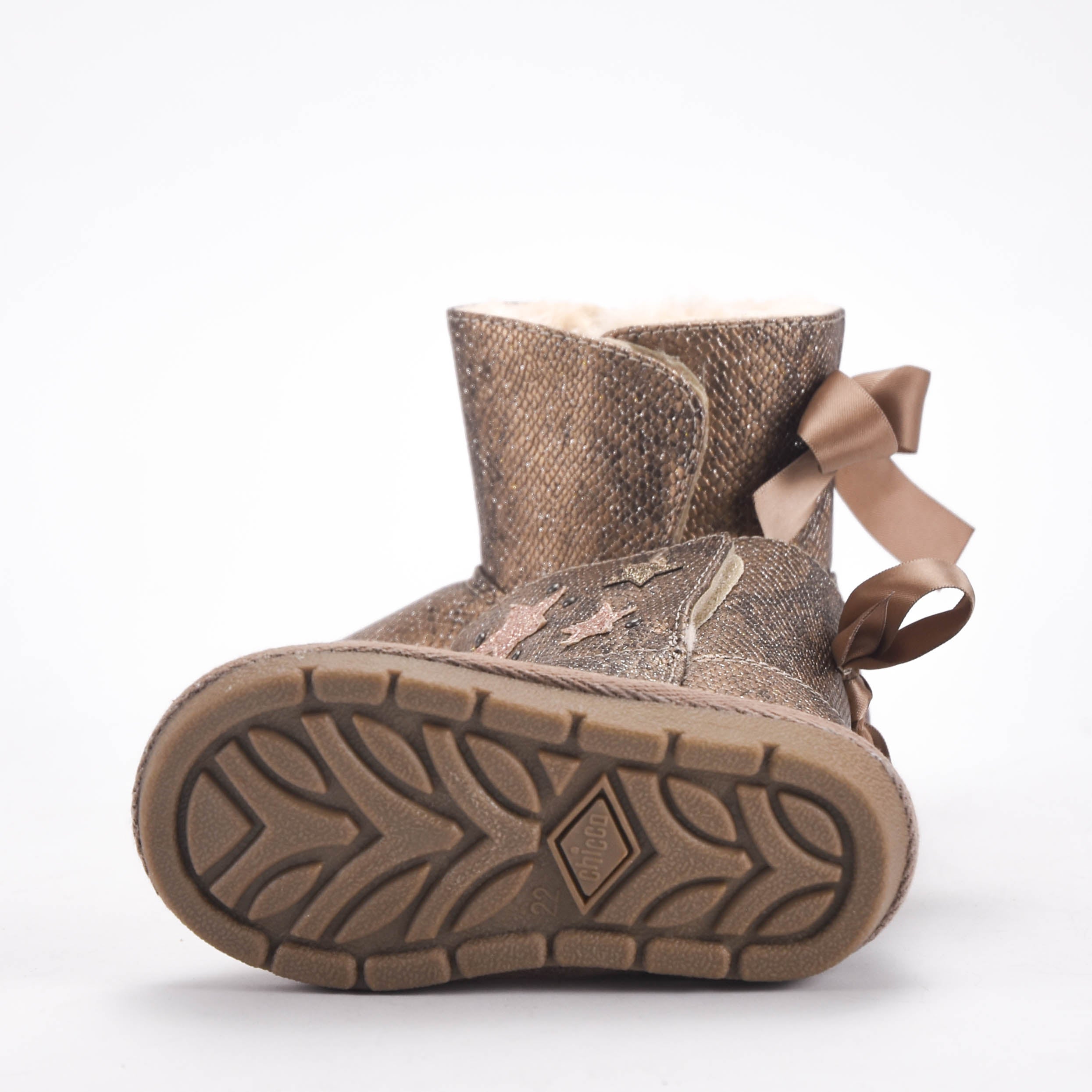 Chicco Bottines Fourrées à Étoiles Fille