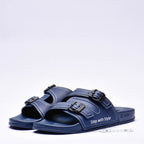 Kito Claquettes Double Boucle Confortables Homme