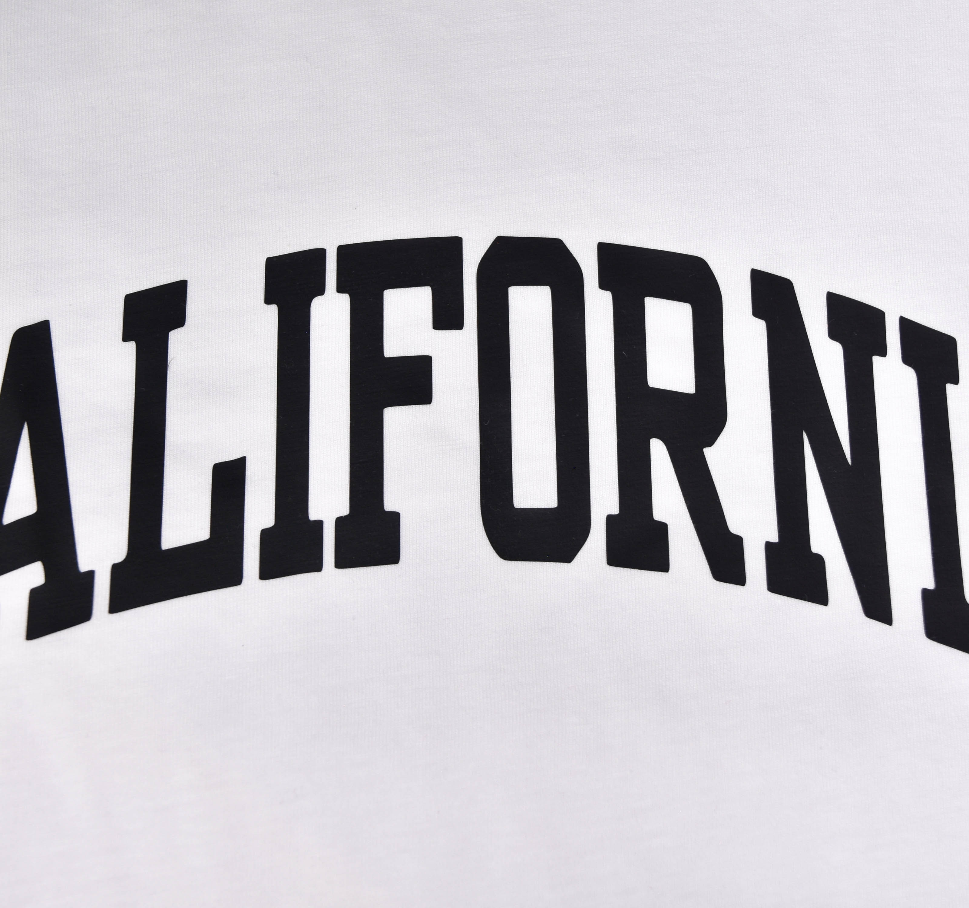 Kimland T-shirt Blanc Imprimé California Homme