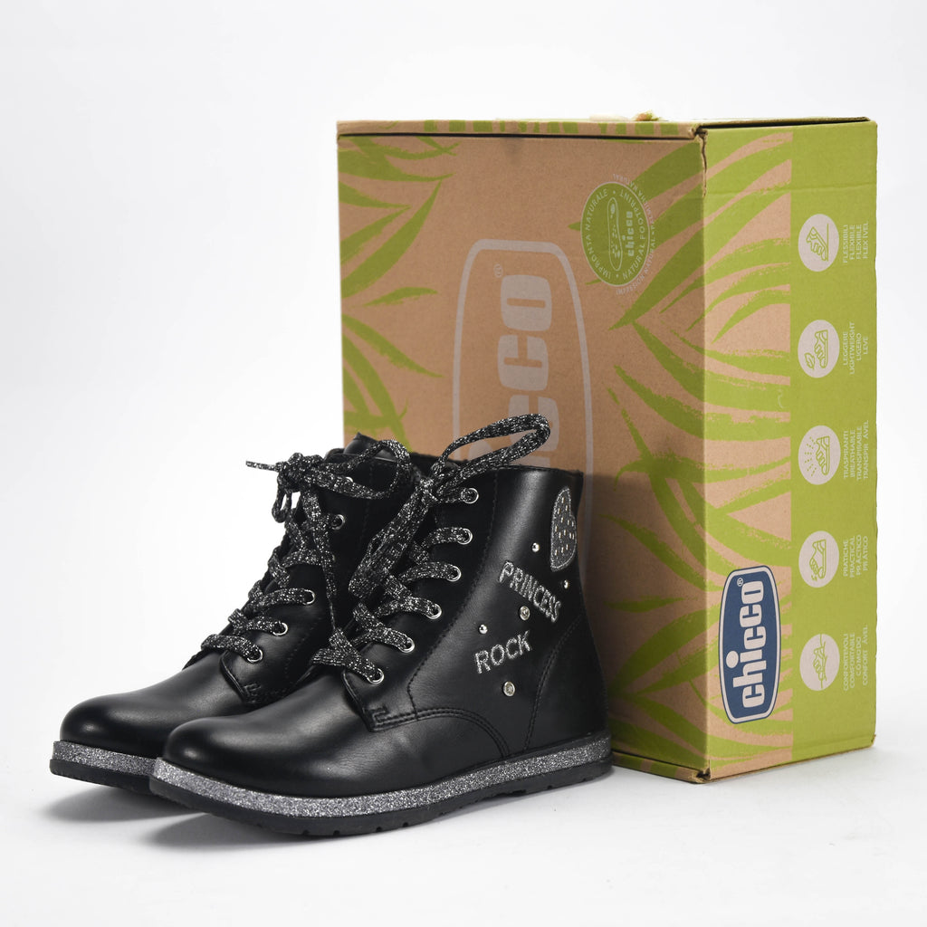 Chicco Bottines Princess Rock à Paillettes pour Fille